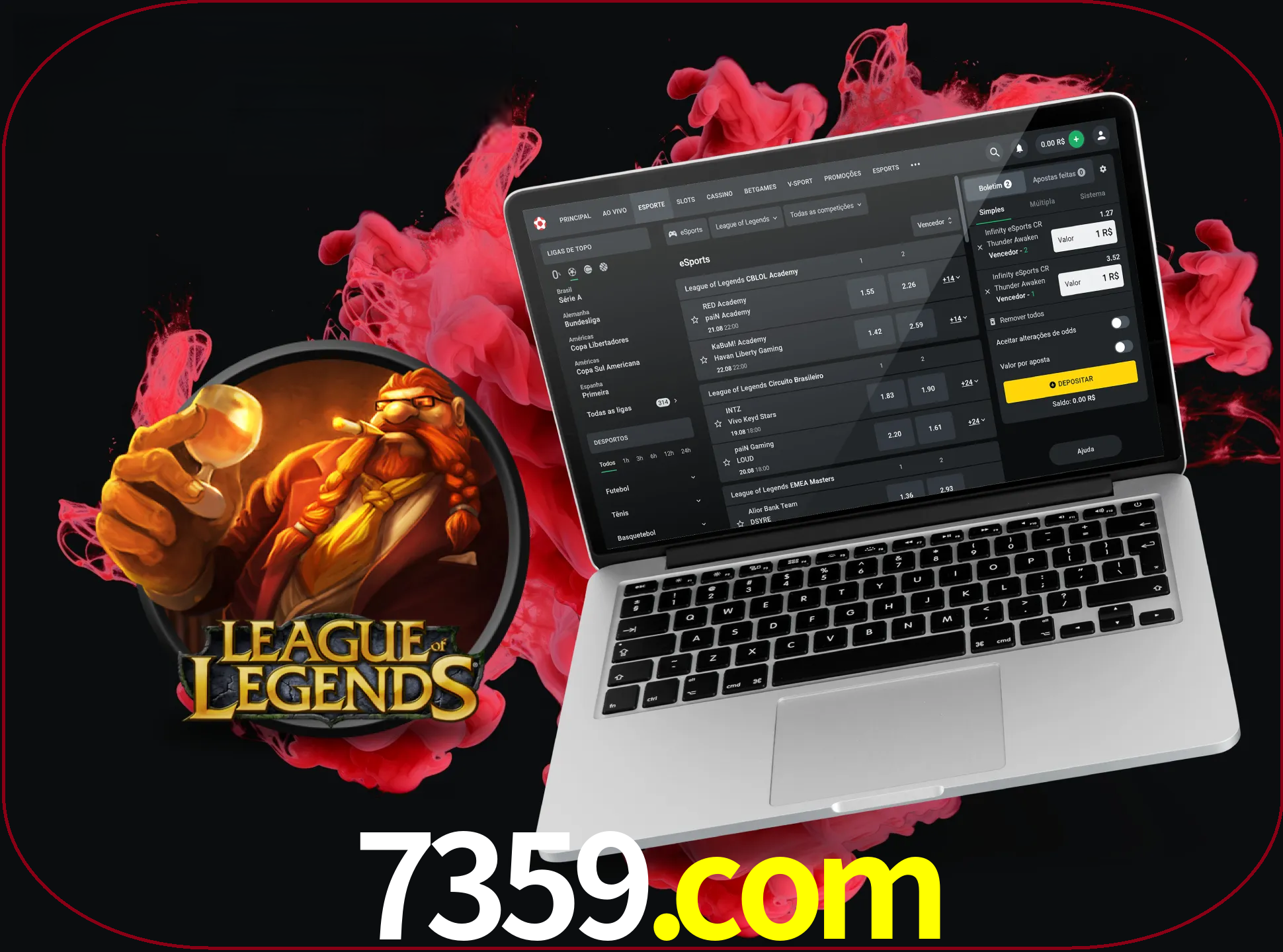Se é um fã deste jogo, muitos torneios fantásticos que o vão surpreender estão disponíveis no 7359.