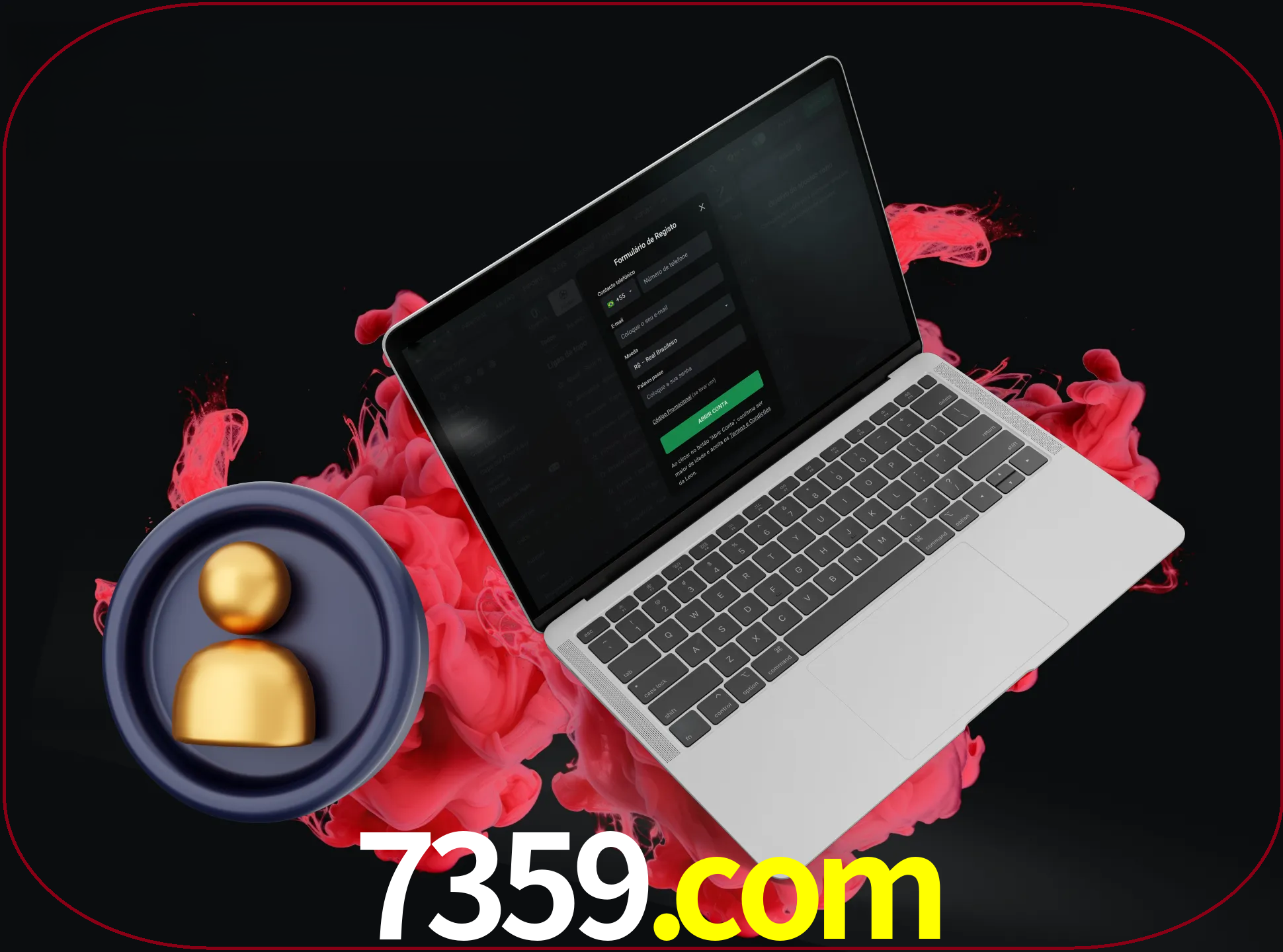 No cabeçalho do site 7359, clique no botão que o levará a um formulário especial onde terá de introduzir as suas informações actuais.