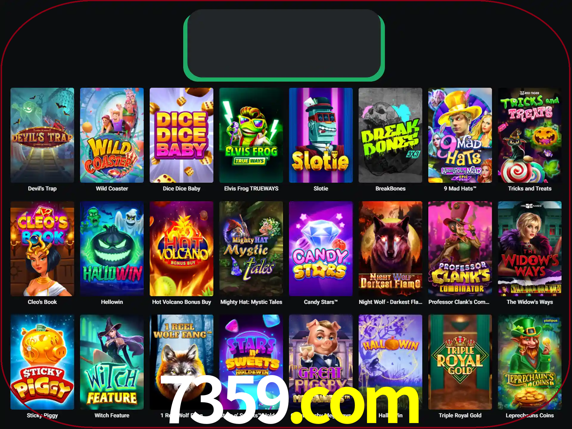 Procure por seus amados jogos de slot.