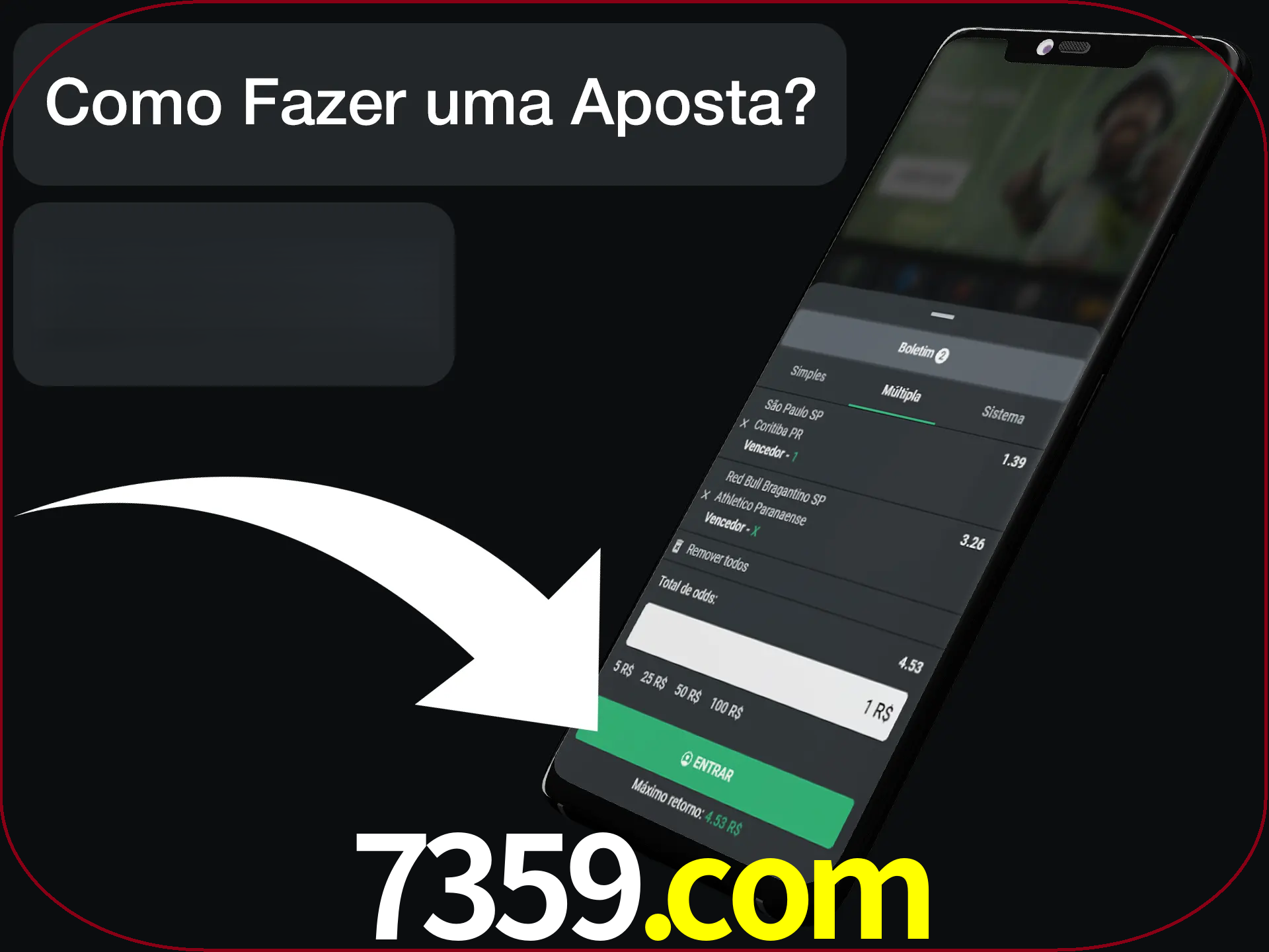 Preencha sua aposta e aguarde o resultado.